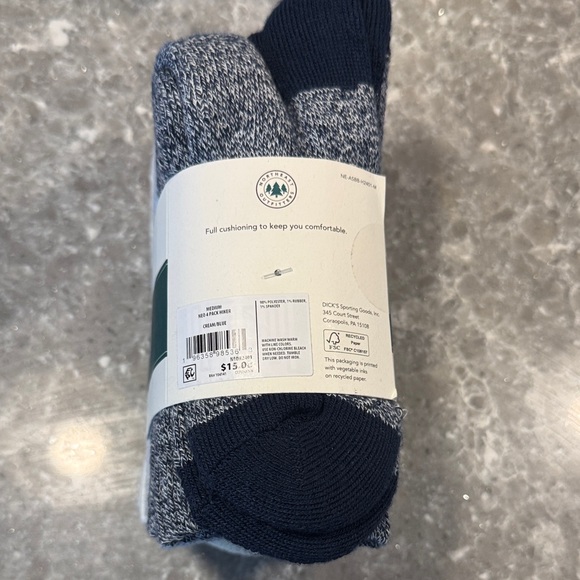 Northeast Outfitters White Hiking Socks for Men - Picture 3 of 4